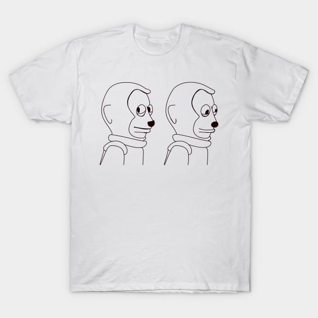 Awkward Monkey Meme T-Shirt by Meme Gifts